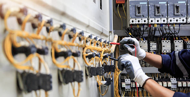 Professional Electrician technician working in Maryland City, MD